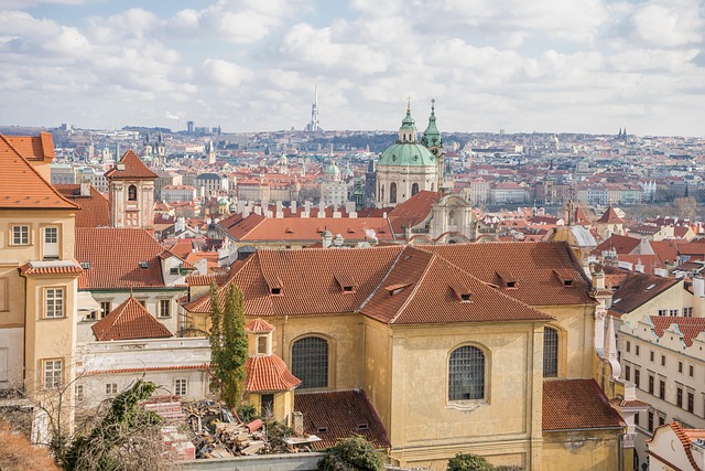 zástavba v Praze